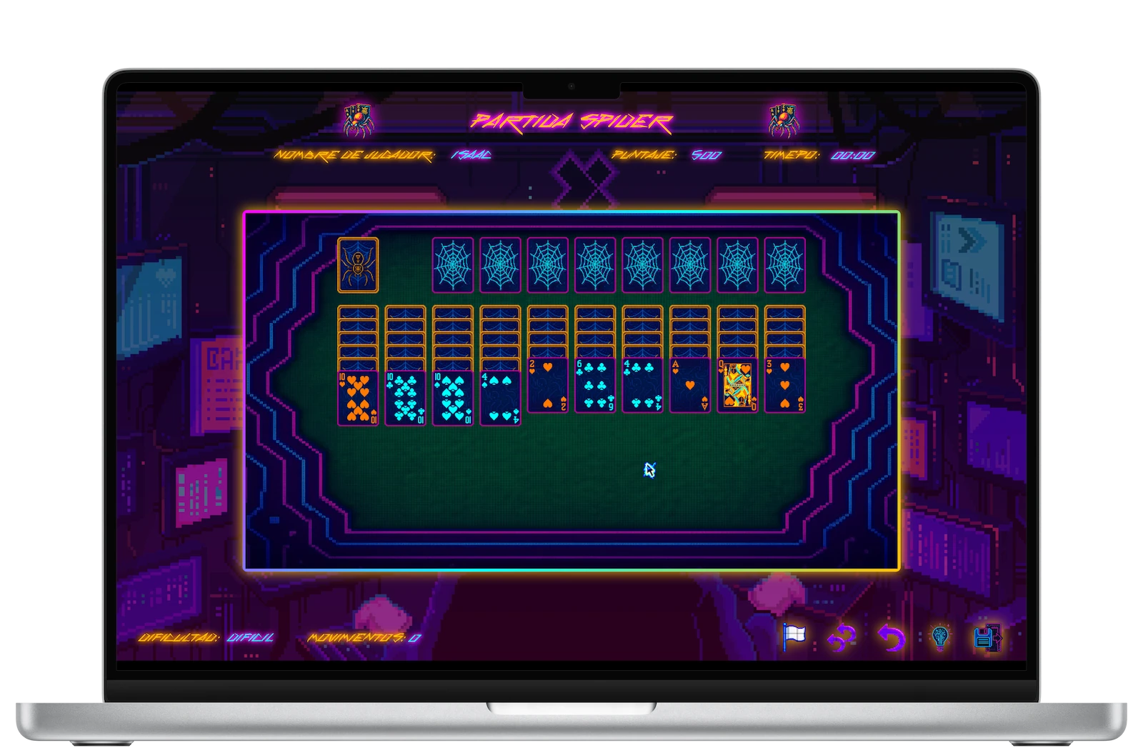 Spider Solitaire project preview